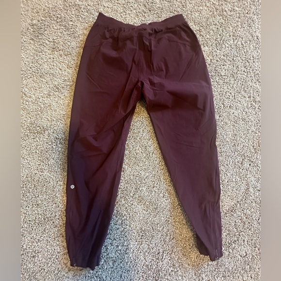 lululemon athletica Pants - Lululemon Athletica Burgundy Adapted State Joggers